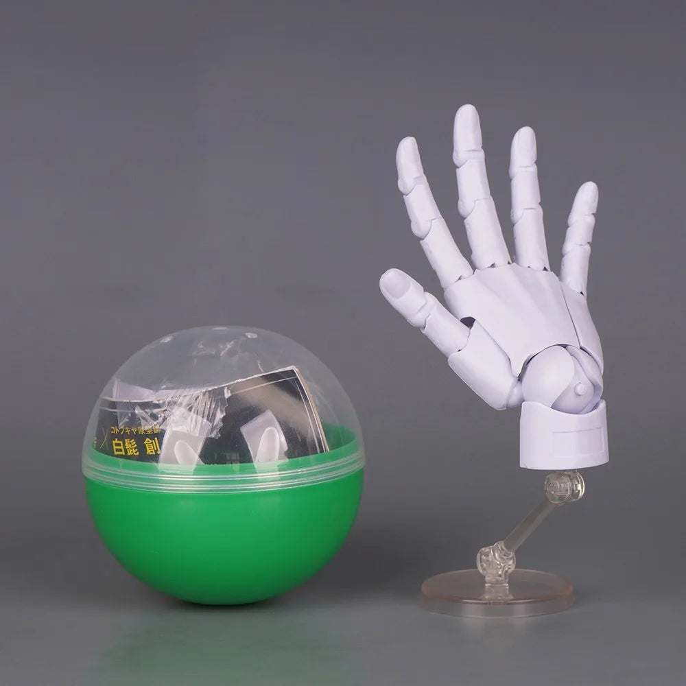 1:2 Scale Articulated Hand Model – Posable Art Reference Figure Articulated Hand Model Nixie White Right