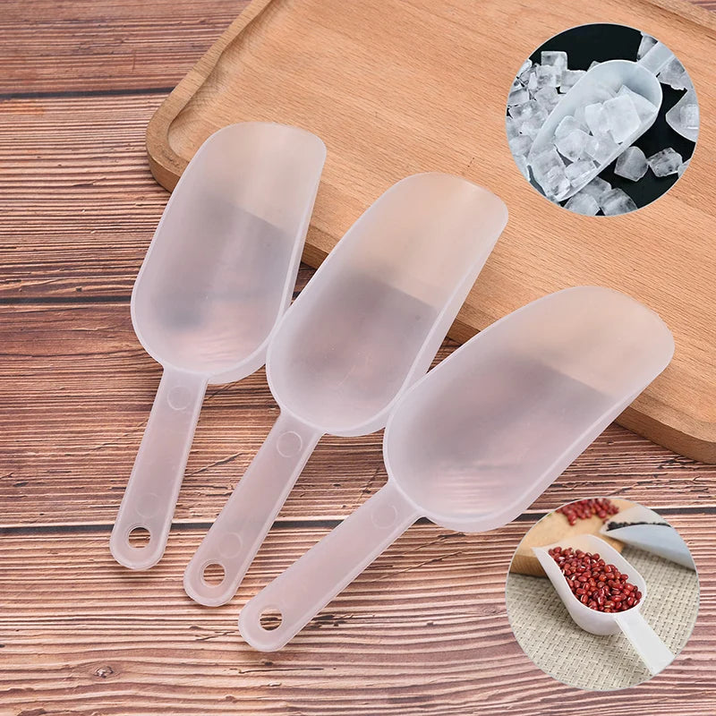 Plastic Measuring Scoops for Flour, Ice & Spices | 2/5 Pcs