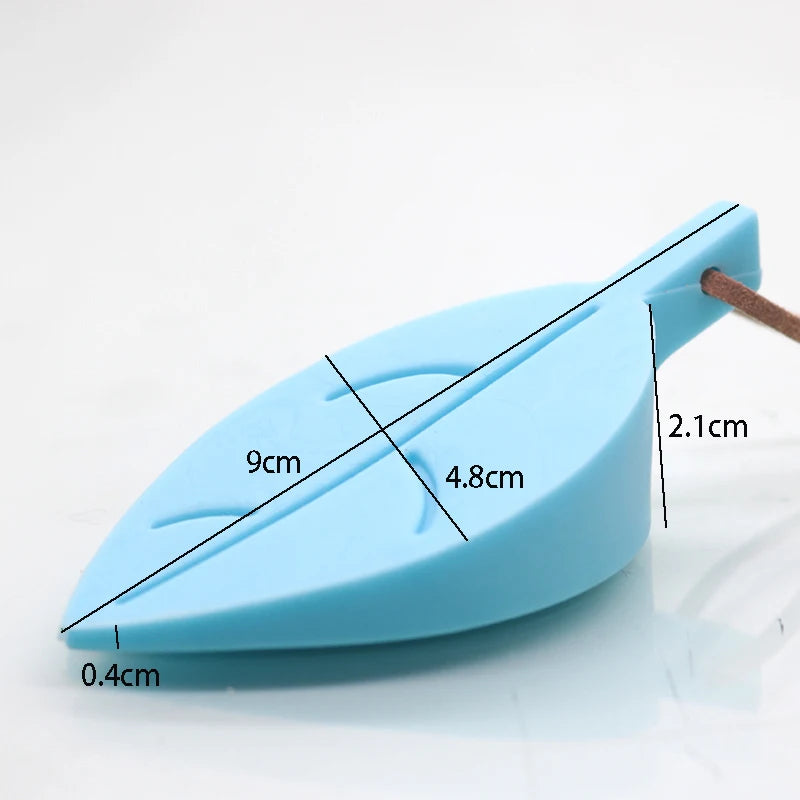 Silicone Leaf Door Stopper – Baby-Safe Anti-Pinch Wedge Silicone Door Stopper Nixie