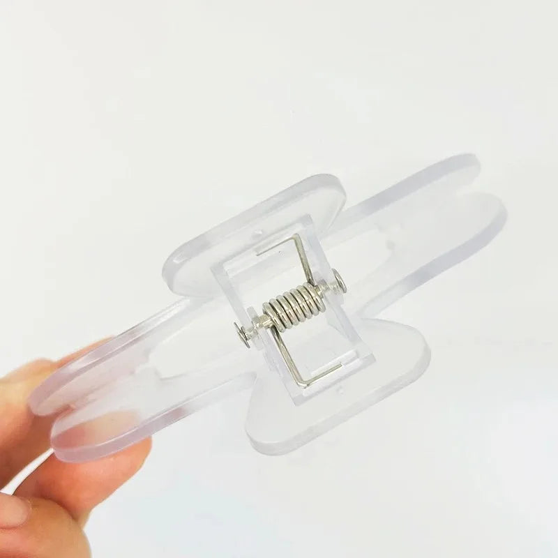 Kawaii Book Reading Clips – Frosted Transparent Page Holder Book Page Clip Nixie