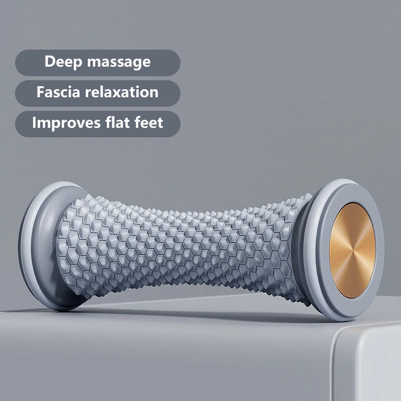 Manual Foot Massage Roller & Yoga Ball – Muscle Relaxation Foot Massage Roller Nixie Grey