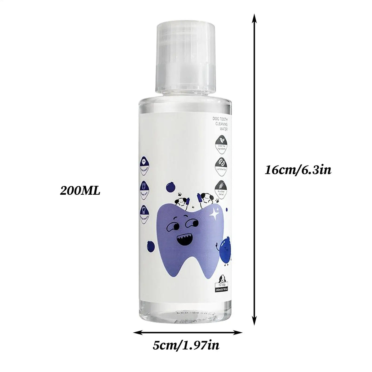 Dog & Cat Water Additive 200ml – Fresh Breath & Teeth Care Pet Dental Additive Nixie