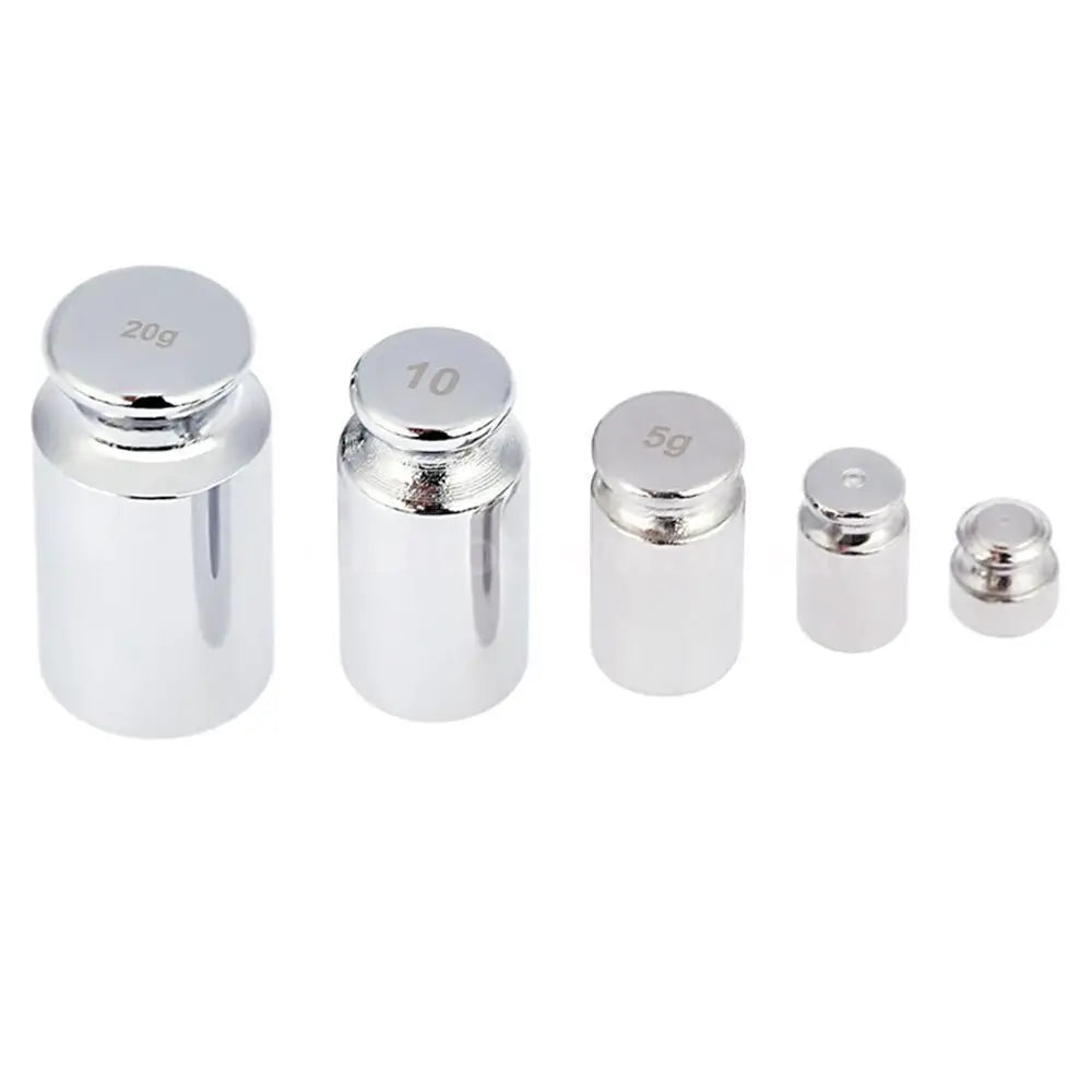 Calibration Weights Set 1g–100g | Chrome Scale Weight Kit Scale Calibration Weights Nixie
