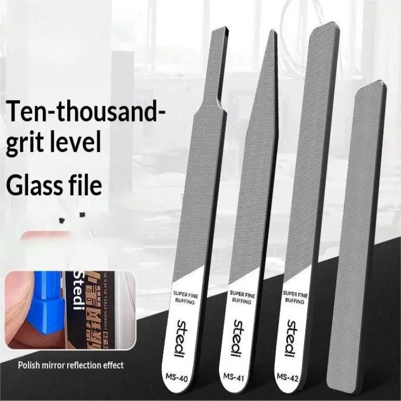 Ultra Fine Glass File – Washable Model Polishing & Nub Removal Tool Model Polishing File Nixie