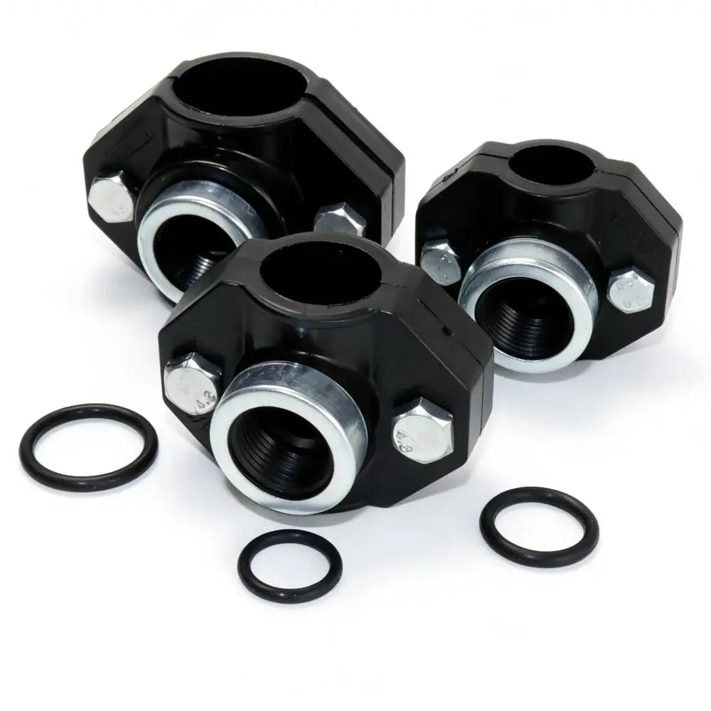 Leak-Proof PE Water Pipe Connector Female Thread Clamp Pipe Connector Clamp Nixie