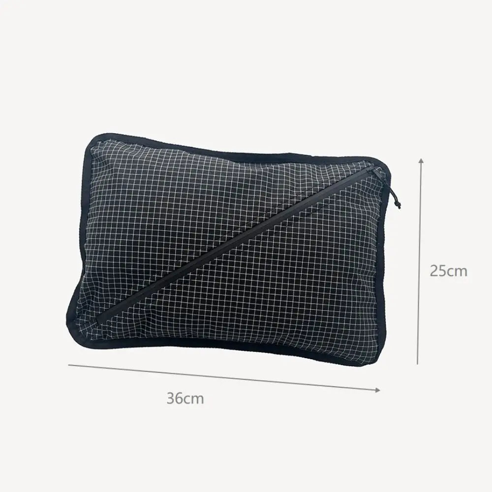 2-in-1 Pillow Storage Bag – Camping Headrest & Organizer Travel Storage Bag Nixie