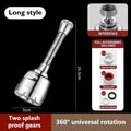 360° Rotating Faucet Attachment – 2/3 Spray Modes, Water Saving