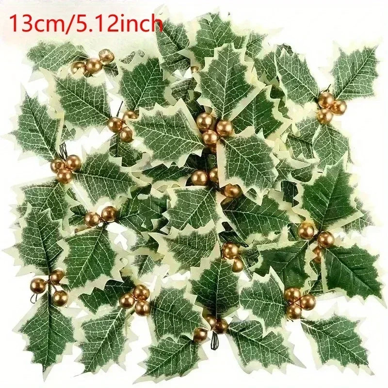 10 Pcs Holly Fruit Christmas Tree Hanging Decorations Set Christmas Tree Ornament Nixie