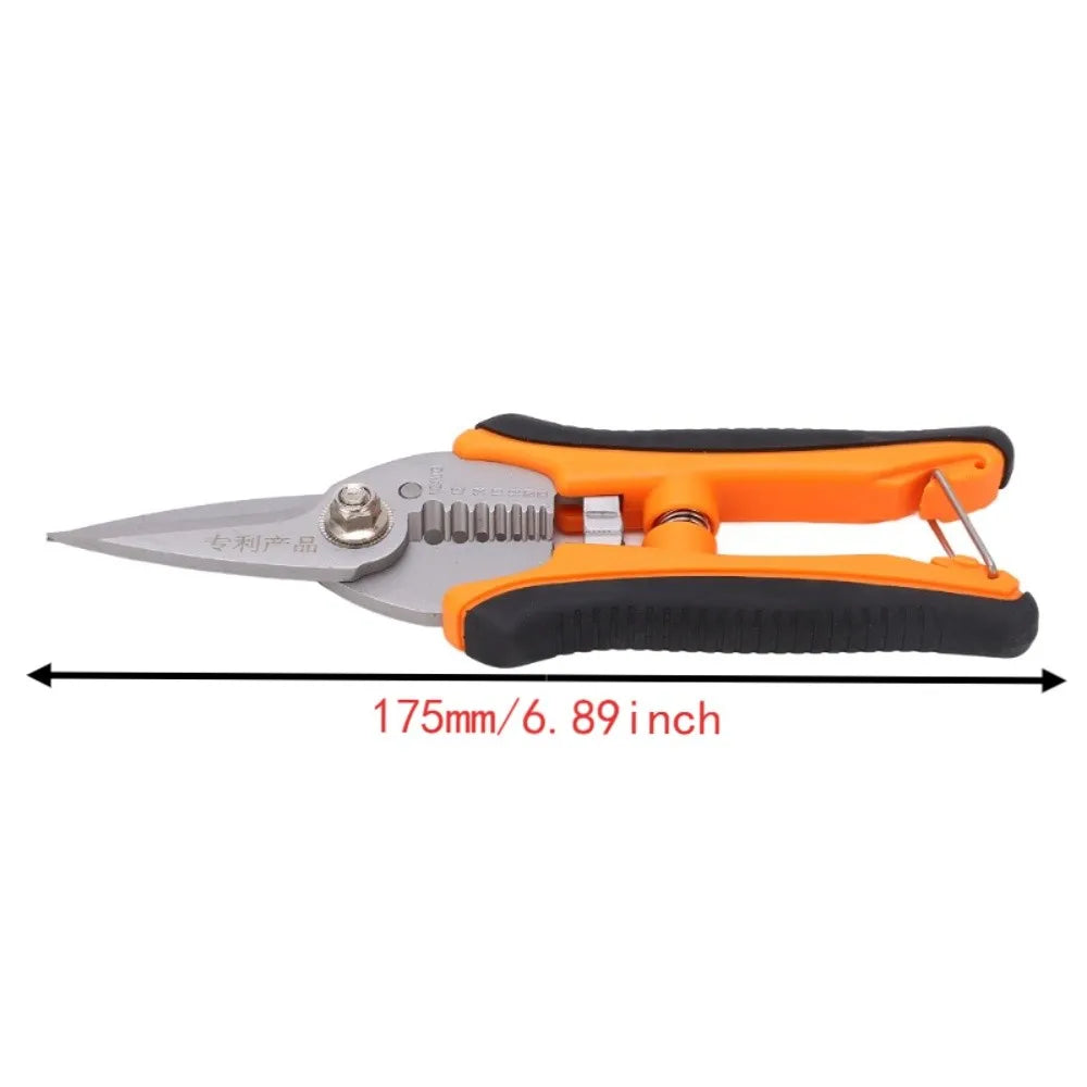 Stainless Steel Wire Stripper Cutter & Crimping Pliers Tool Wire Stripper Crimper Nixie