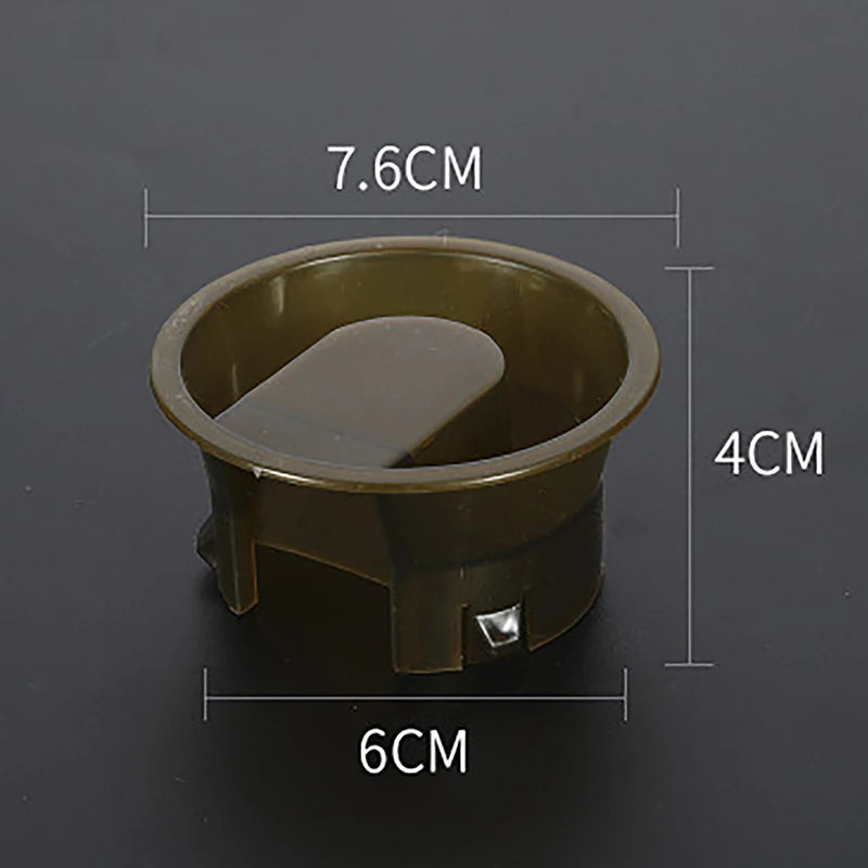 2Pcs Acrylic Dustproof Pitcher Lids – Leak-Proof Carafe Caps