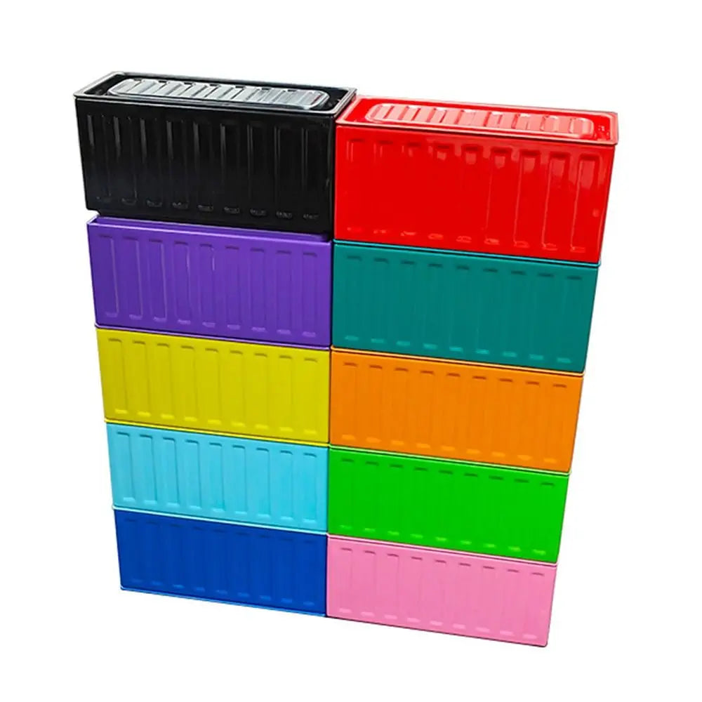 Retro Industrial Tinplate Mini Storage Box – Desktop Organizer