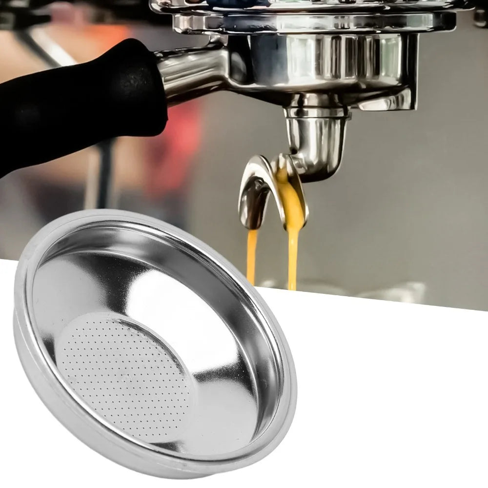 51mm Stainless Steel Coffee Portafilter Basket – Reusable Coffee Filter Basket Nixie