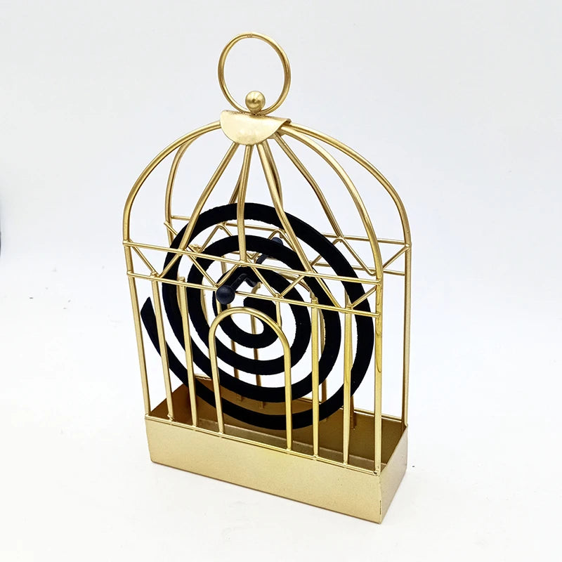 Nordic Iron Bird Mosquito Coil Holder & Incense Shelf Decor Incense Coil Holder Nixie