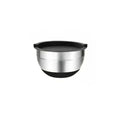 Stainless Steel Mixing Bowls with Airtight Lids & Silicone Base Mixing Bowl Set Nixie 14cm black