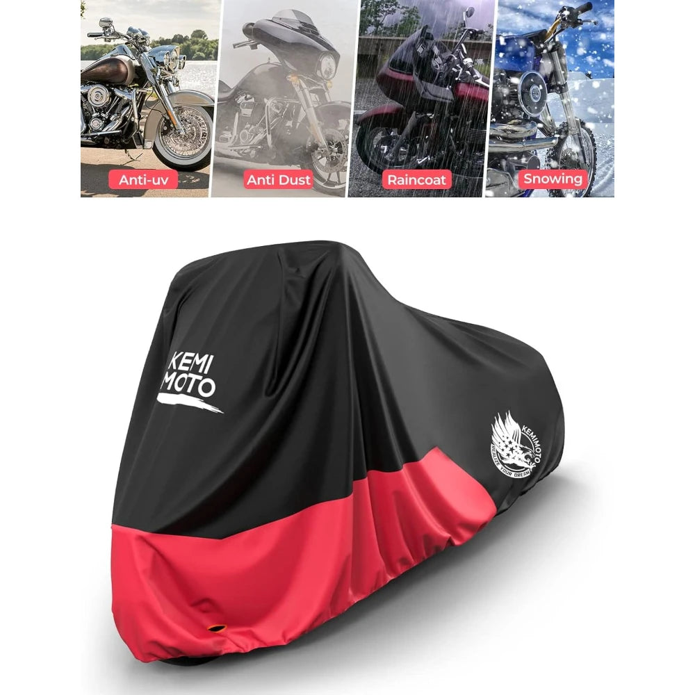 Waterproof Motorcycle Cover – Cruiser Softail Dyna Iron 883 Motorcycle Cover Nixie