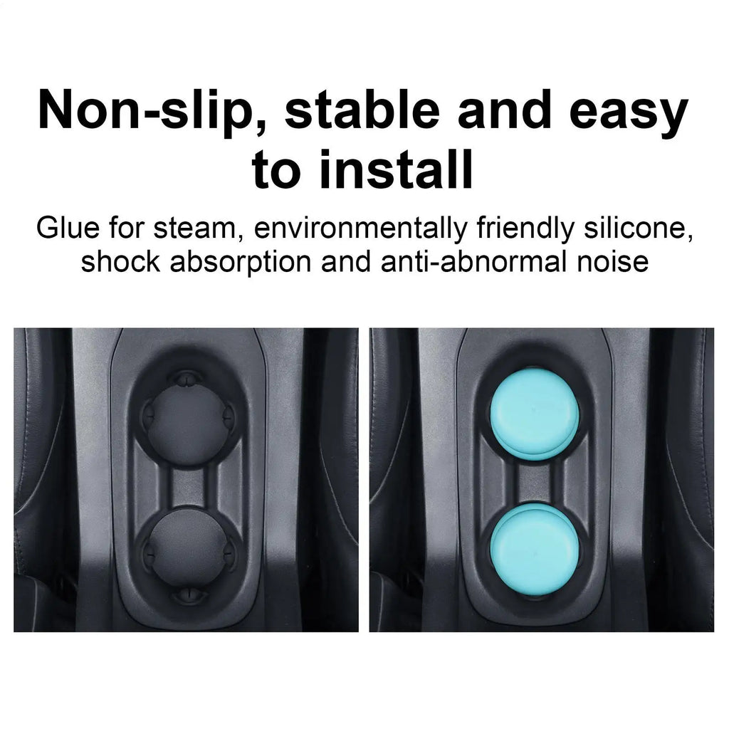 Universal Car Cup Holder Insert – Non-Slip Silicone 3-Pack