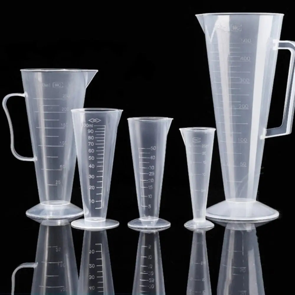 Transparent PP Plastic Measuring Cup 25–500ml | Kitchen Tool