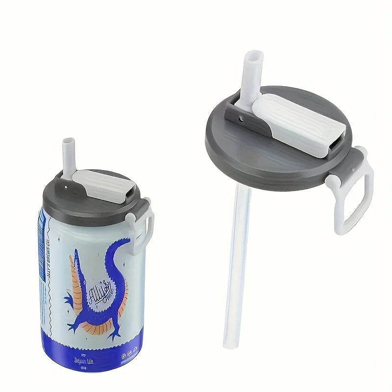 Reusable Soft Drink Can Lid with Straw | Fits Soda & Juice Cans