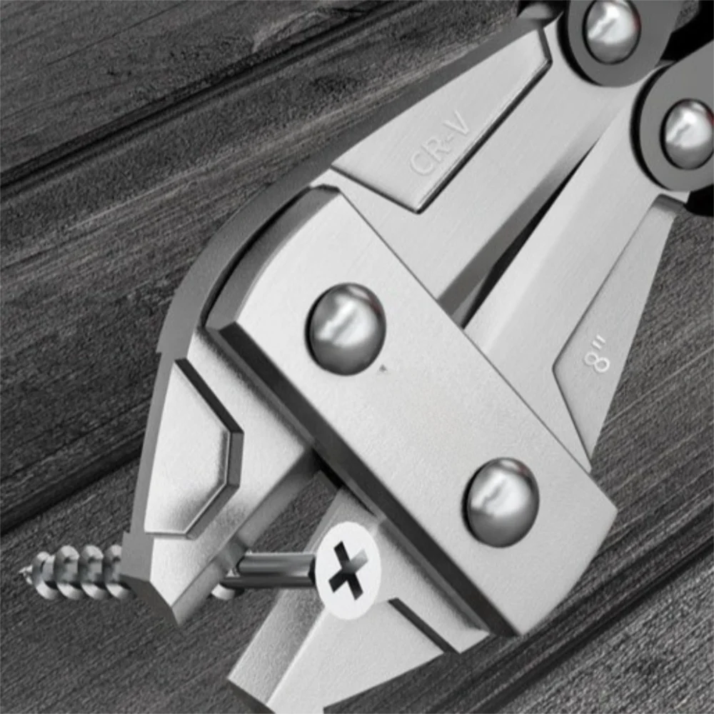 Nixie Mini Bolt Cutter – Rubber Handle Metal Wire Shears Mini Bolt Cutter Nixie
