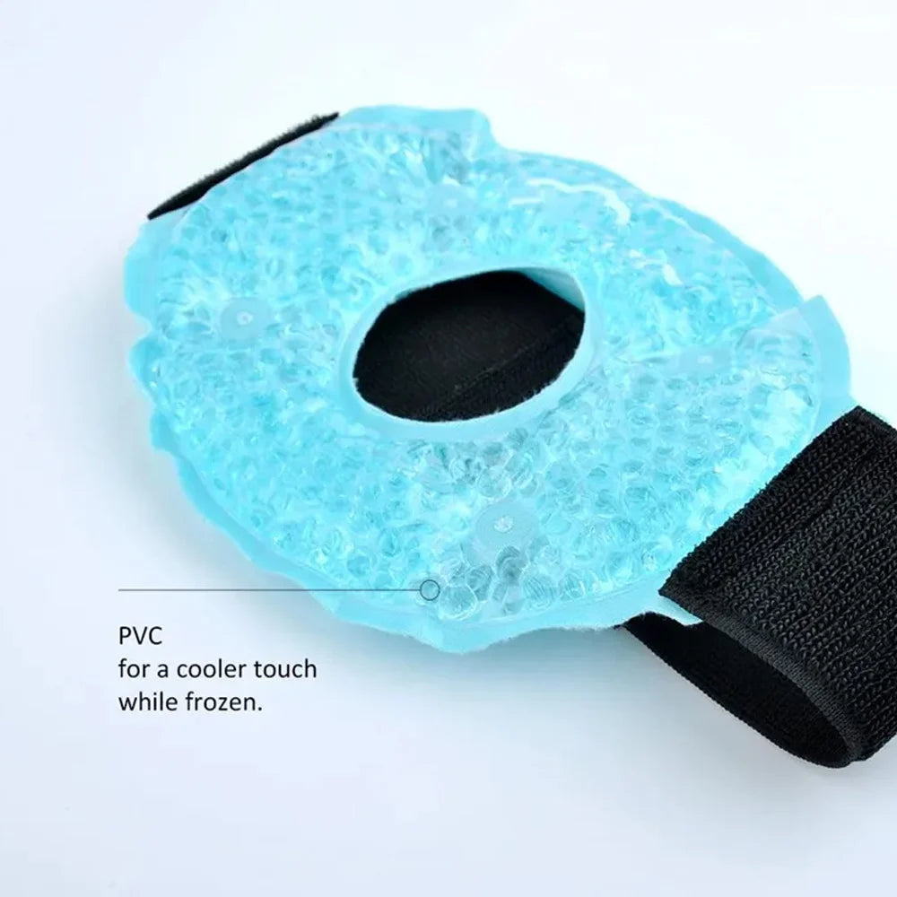 Reusable Hot Cold Gel Ice Pack Wrap – Knee, Shoulder & Ankle Gel Ice Pack Wrap Nixie