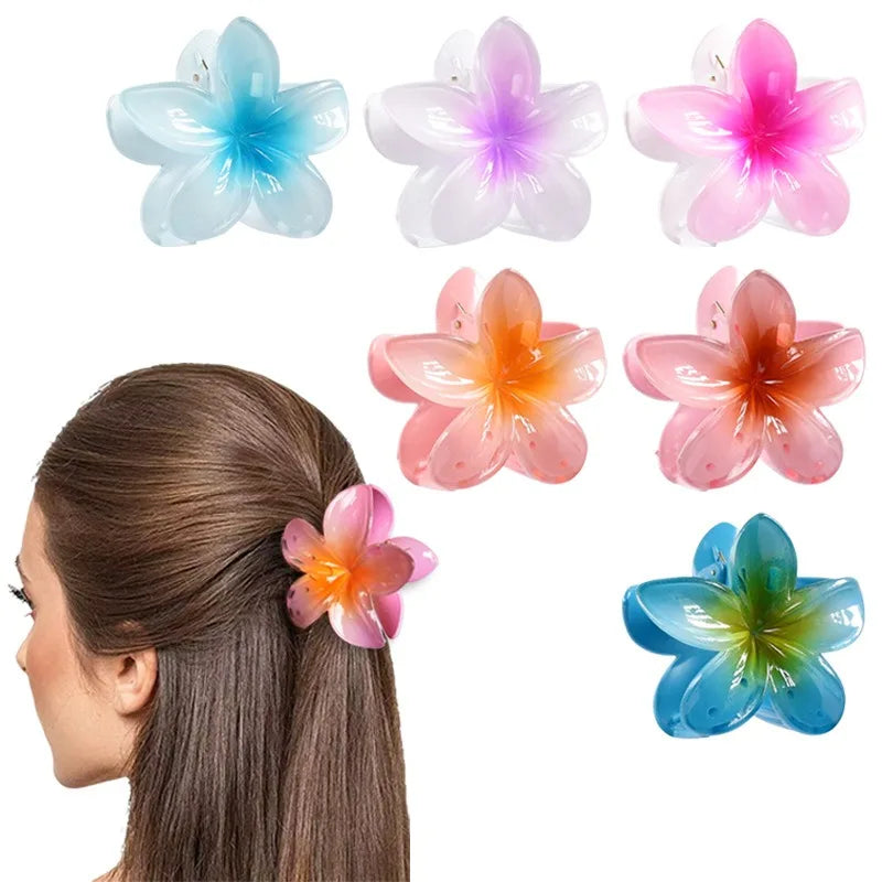 Flower Gradient Hair Claw Clip for Women & Girls Hair Claw Clip Nixie