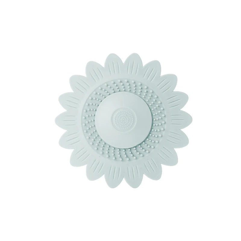 Flower Floor Drain Deodorant Filter Pad – Kitchen & Bathroom Floor Drain Filter Nixie blue