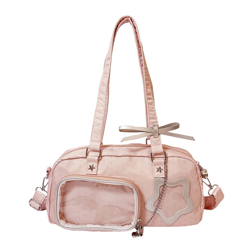 Kawaii Ita Bag Large Tote Crossbody for Anime Merch Display Kawaii Ita Bag Nixie