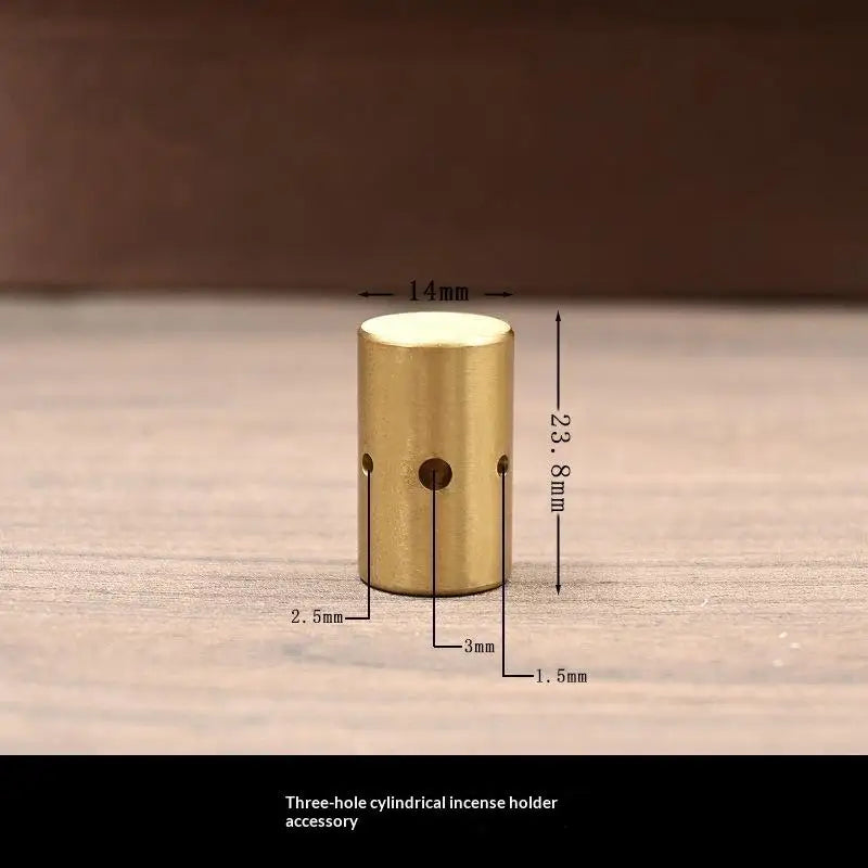 Solid Brass Incense Holder Set – Stick, Coil & Vase Zen Decor