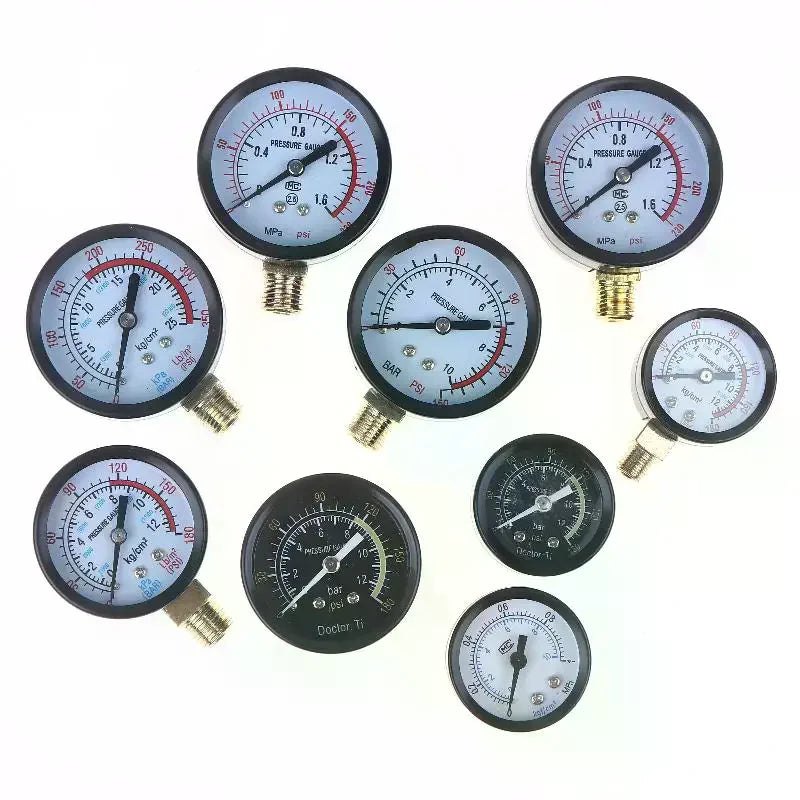 Air Pressure Gauge 0-25Bar/0-10Bar/0-12Bar – DIY Compressor Pressure Gauge Nixie