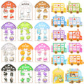 Montessori Busy Book Set – Color & Number Learning for Kids Educational Activity Book Nixie Style 1