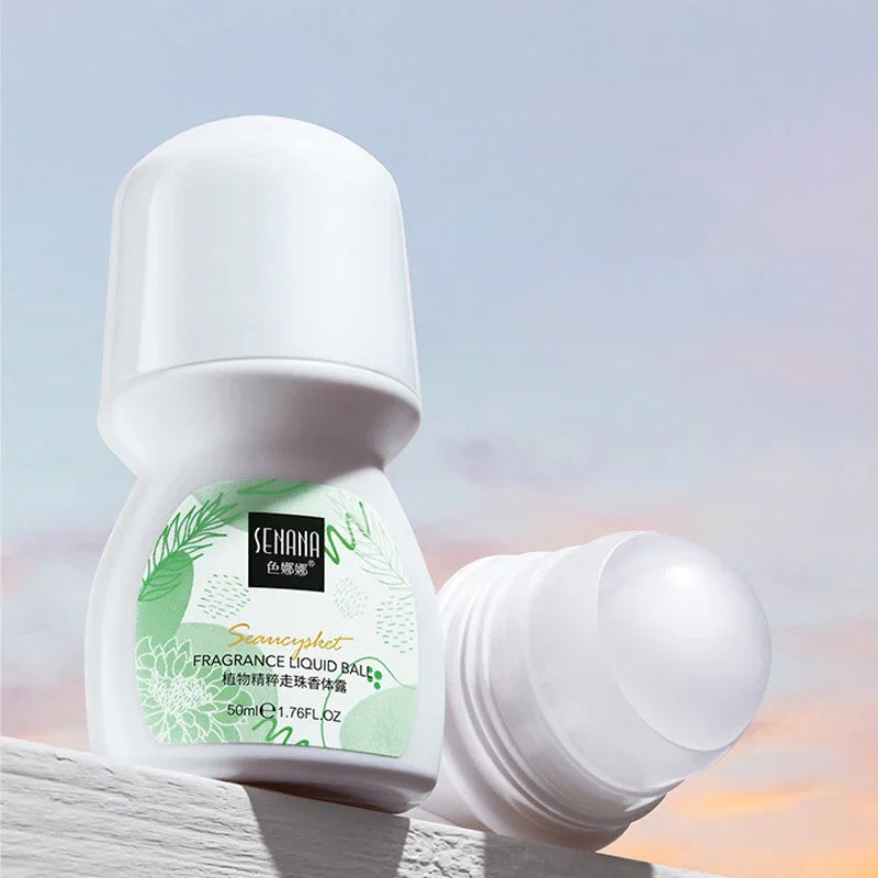 SanFree Roll-On Deodorant Ball Body Lotion 50ml | Stay Fresh Roll-On Deodorant Nixie Green