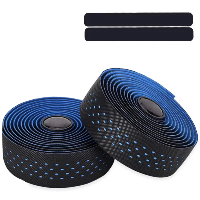 BUCKLOS Bike Handlebar Tape | Non-Slip Road & Gravel Bar Wrap Bicycle Handlebar Tape Nixie BLUE