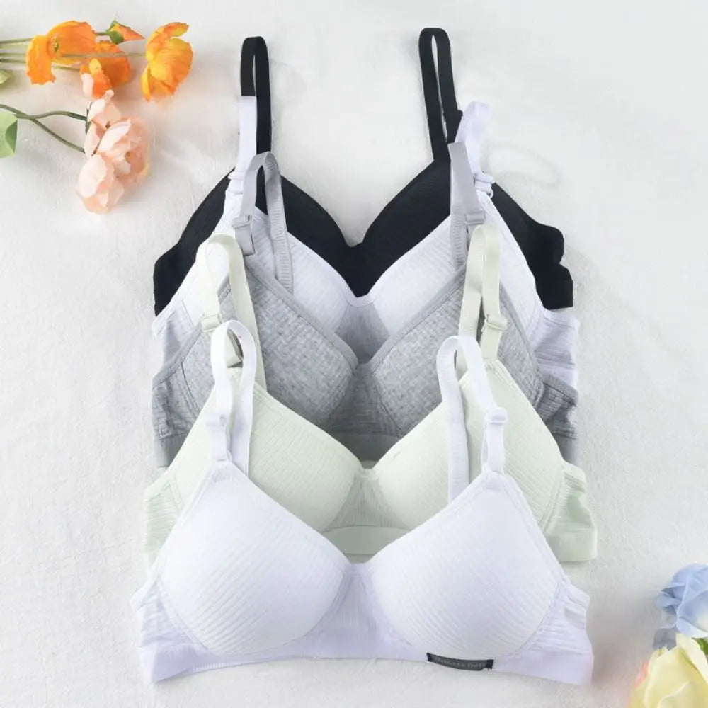 Women's Cotton Wire-Free Seamless Bra – Sports & Sleep Seamless Cotton Bra Nixie