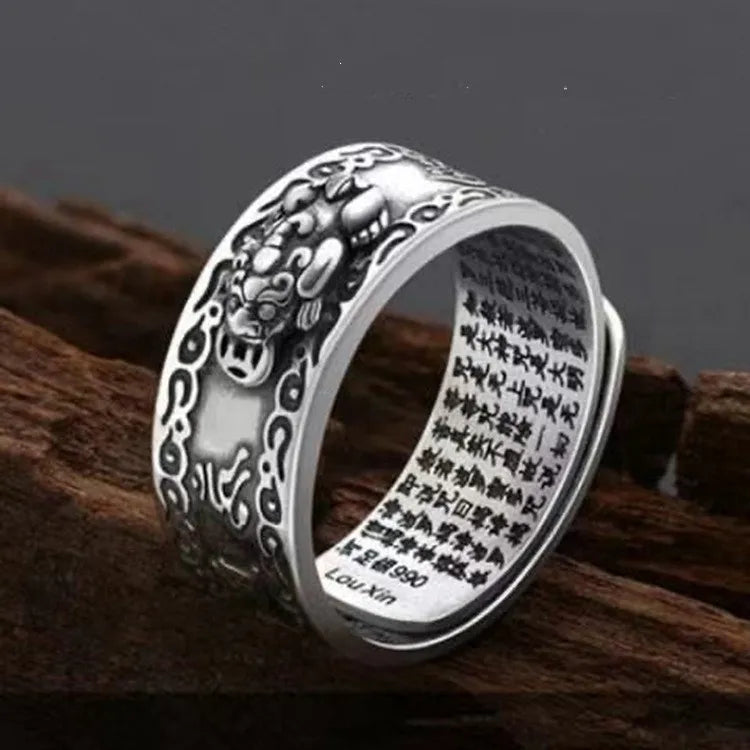 Vintage Punk Adjustable Ring – Eagle Tiger Snake Charm Fashion Ring Nixie