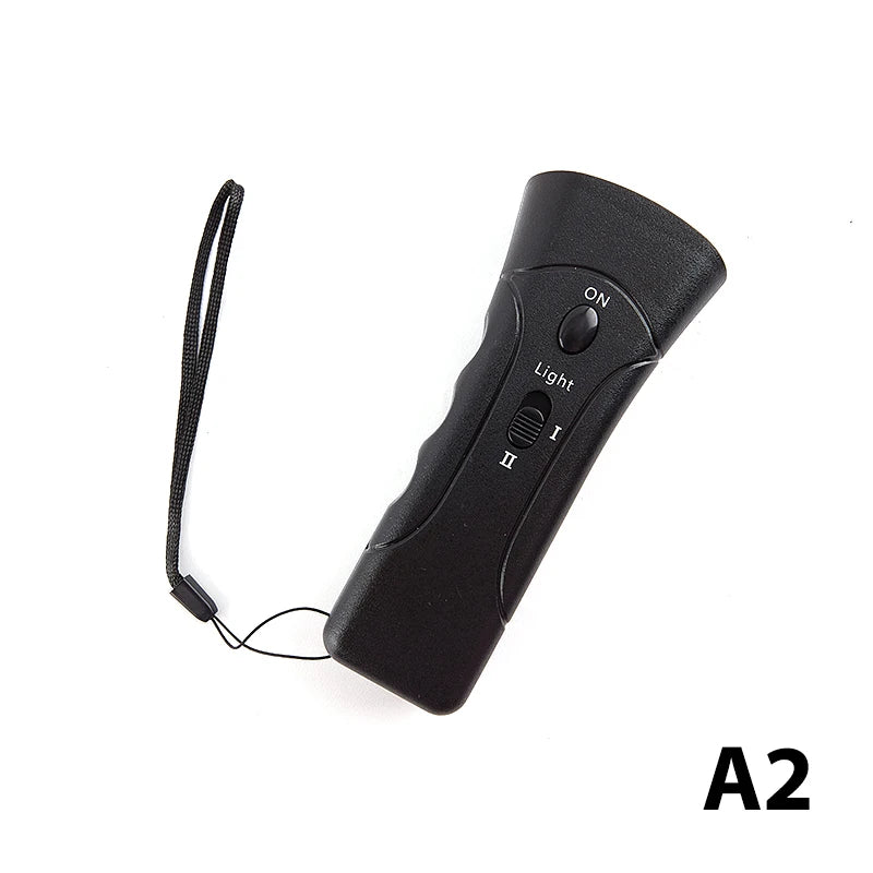 Ultrasonic Dog Bark Training Device with LED | No Battery