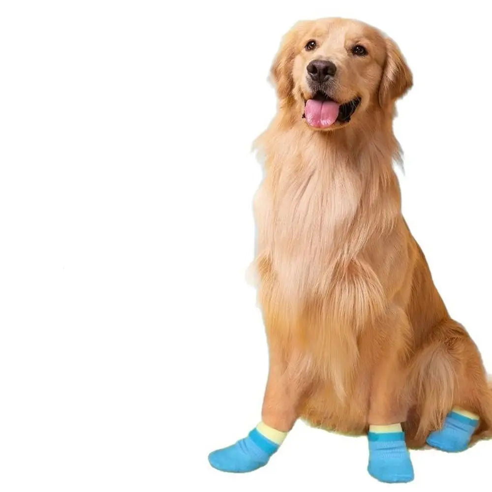 4Pcs Non-Slip Waterproof Dog Shoes – Breathable Puppy Boots Dog Boots Nixie