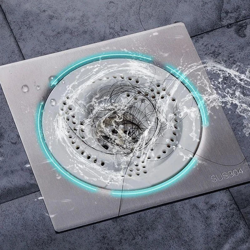 Vortex Floor Drain Hair Filter – Universal Bathroom Drain Cover