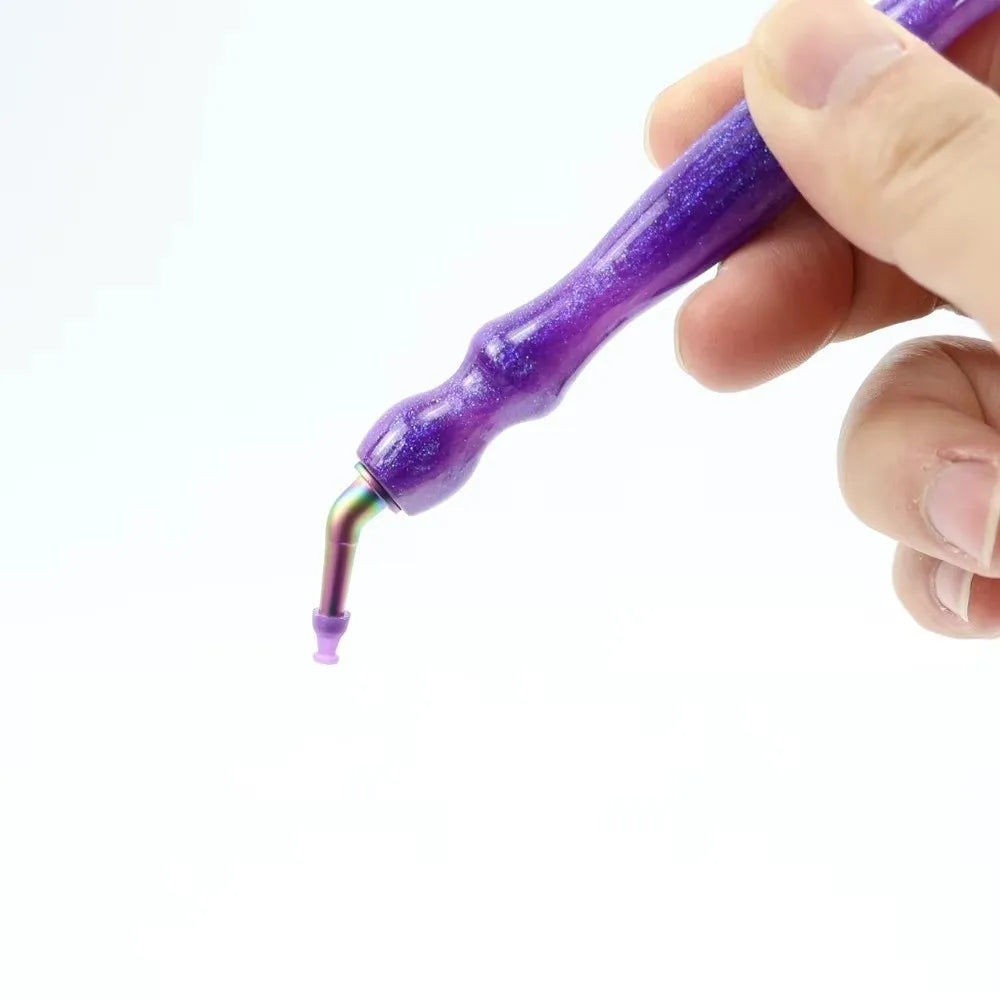 10Pcs Electrostatic Silicone Diamond Painting Pen Tips – No Wax