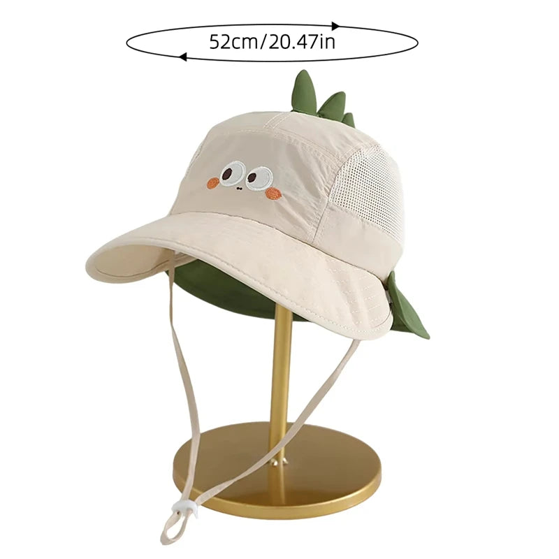 Kids Cartoon Bear Rabbit Ear Sun Hat – Summer Beach Cap Kids Sun Hat Nixie