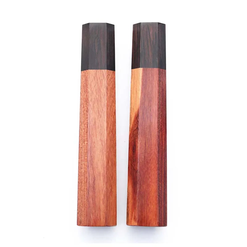 Octagonal Redwood Knife Handle 135mm | Wood Kitchen Grip Knife Handle Nixie