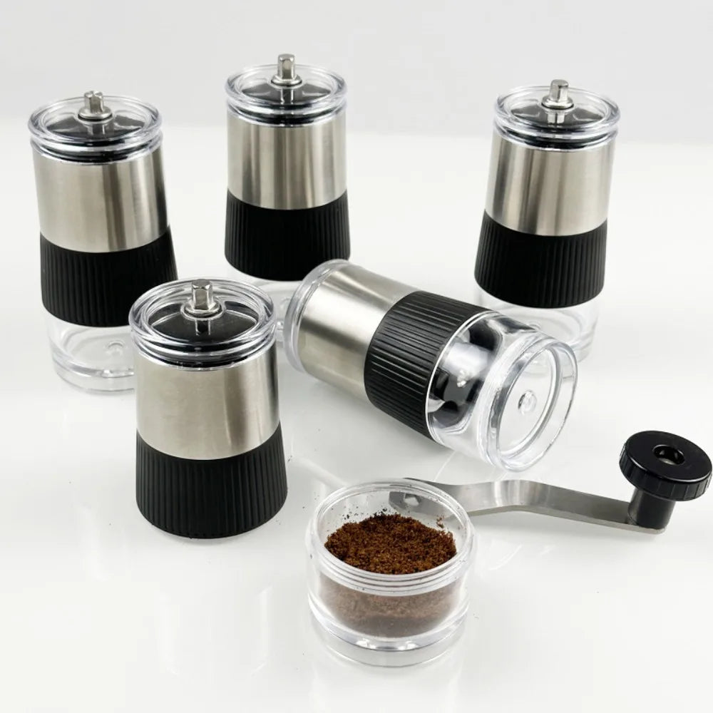 Mini Manual Coffee Bean Grinder – Portable Stainless Steel Manual Coffee Grinder Nixie