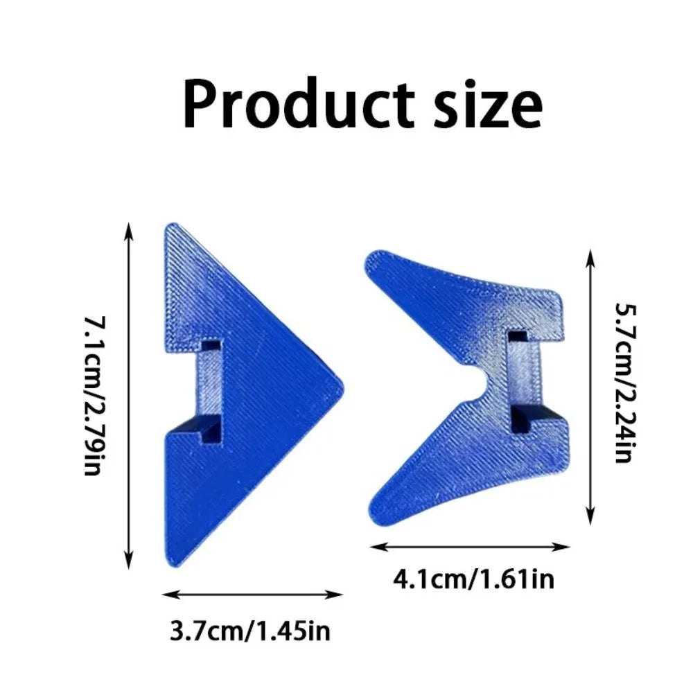 Quick Clamp Adapter Set – 90° Corner Woodworking Clamp Tool