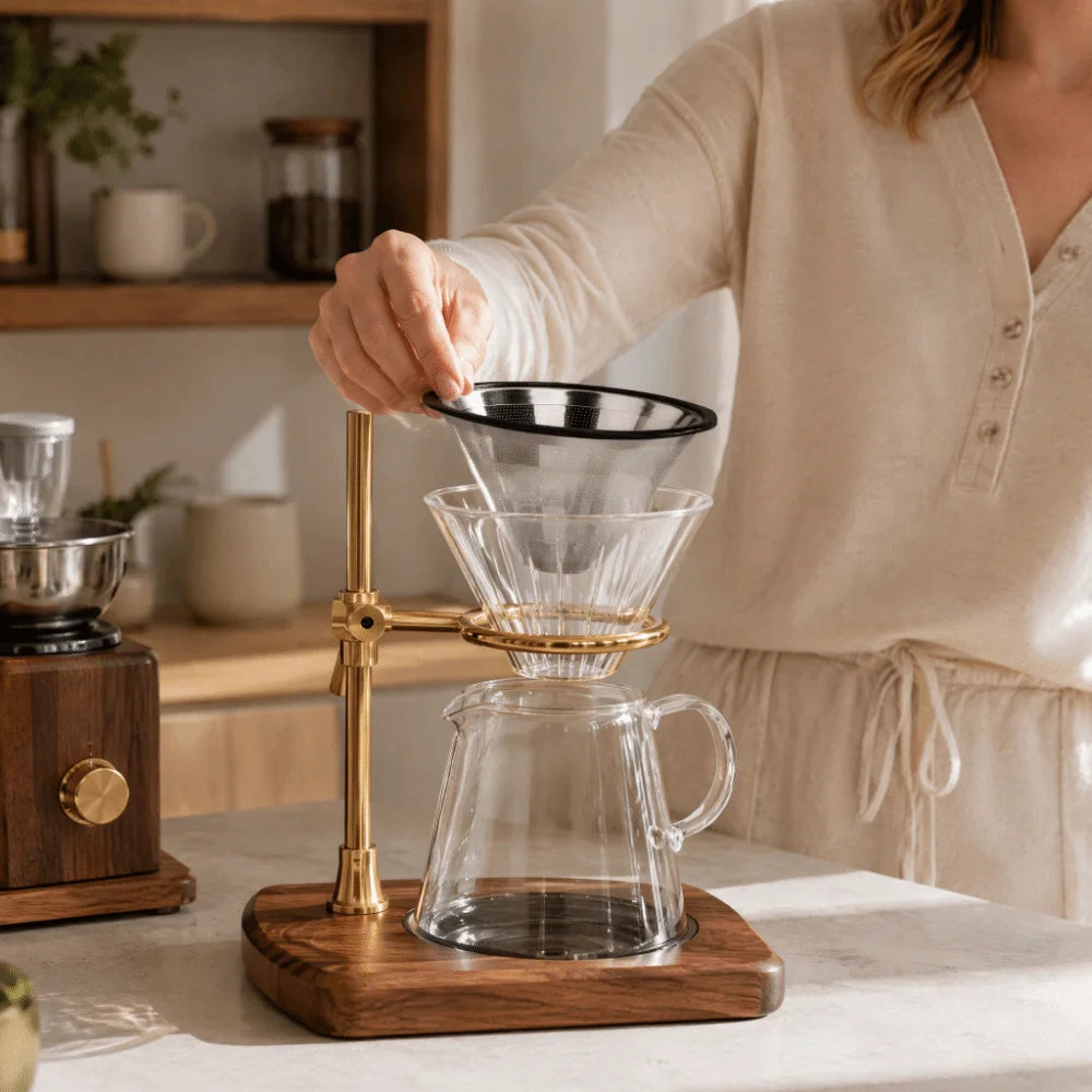 Reusable Stainless Steel Coffee Filter | Ultra Fine Mesh Coffee Filter Nixie
