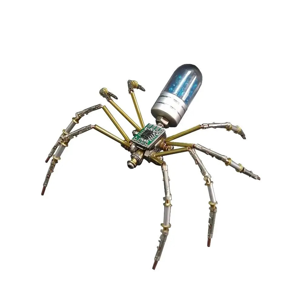 3D Mechanical Spider Metal Model Kit – DIY Assembly Puzzle
