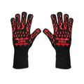 BBQ Gloves Heat & Cut Resistant Non-Slip Silicone Oven Mitts BBQ Oven Mitts Nixie 2Pcs BBQ Gloves