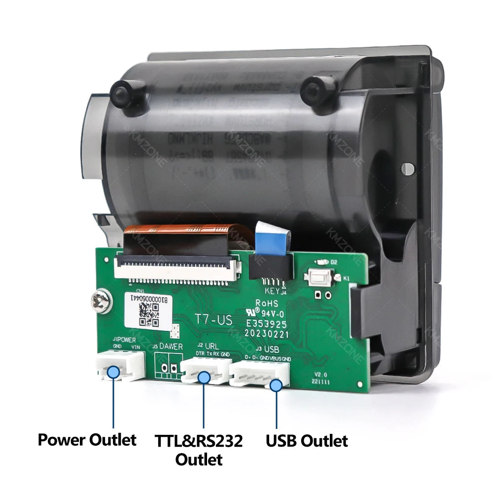58mm Mini Embedded Thermal Printer USB RS232 TTL | INSTOFC