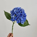 3D Silk Hydrangea Artificial Flowers – Wedding & Home Decor Artificial Flower Nixie Dark Blue