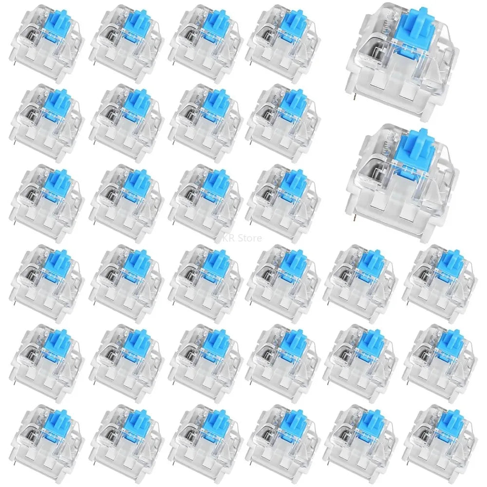 3-Pin Tactile Clicky Mechanical Keyboard Switches 50/100PCS