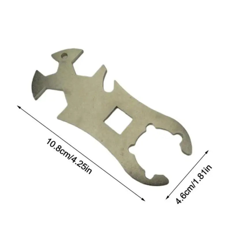 Stainless Steel Gas Cylinder Wrench – Portable Bottle Key Tool Gas Bottle Wrench Nixie