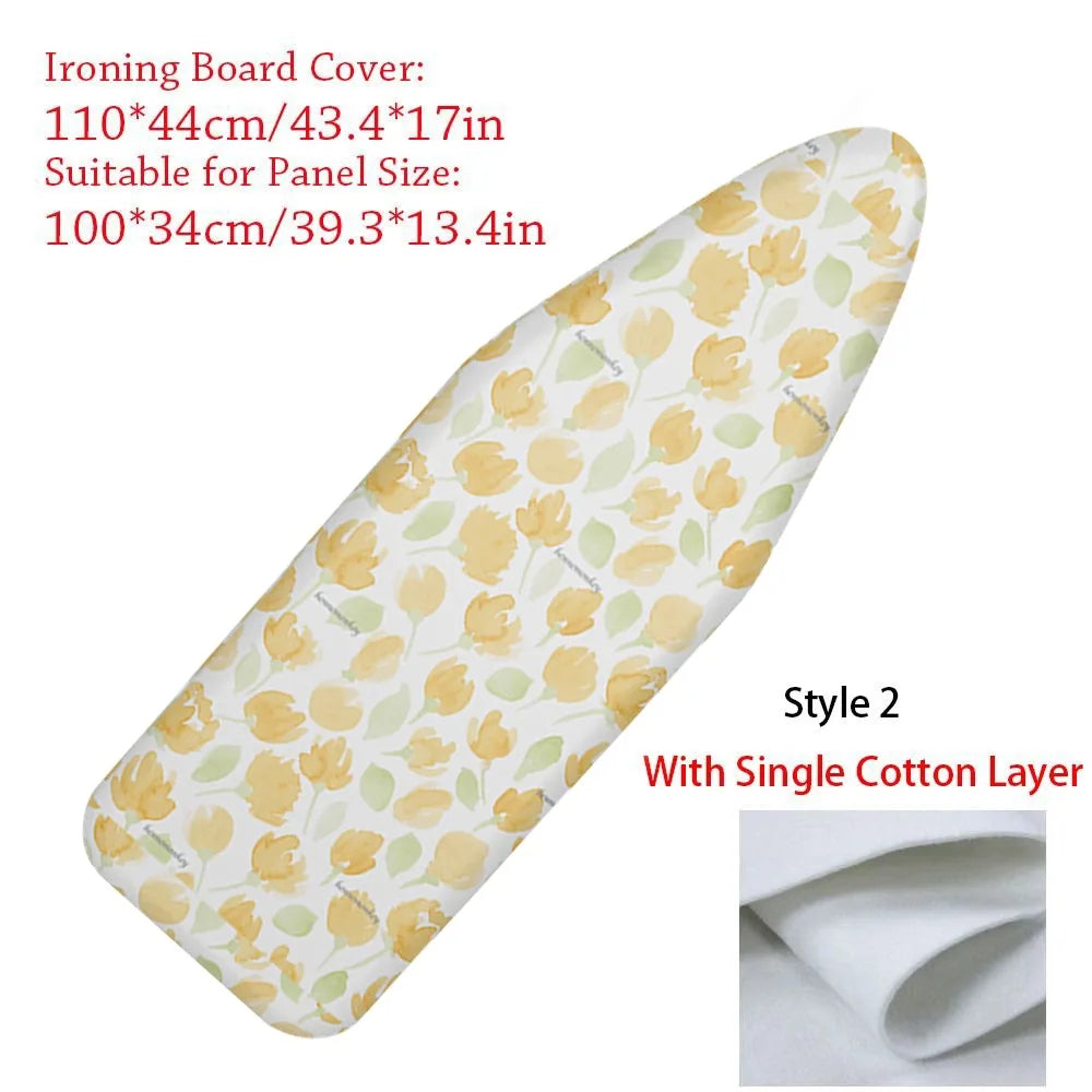 Thickened Ironing Board Cover – Heat Resistant Padded Cloth Ironing Board Cover Nixie Style 2-100x34cm